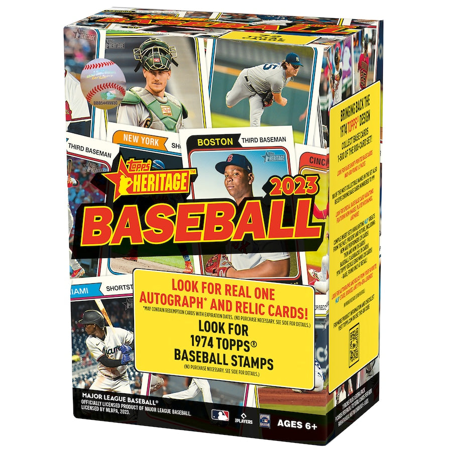 2023 Topps Heritage Baseball Blaster Box – Game of Cards
