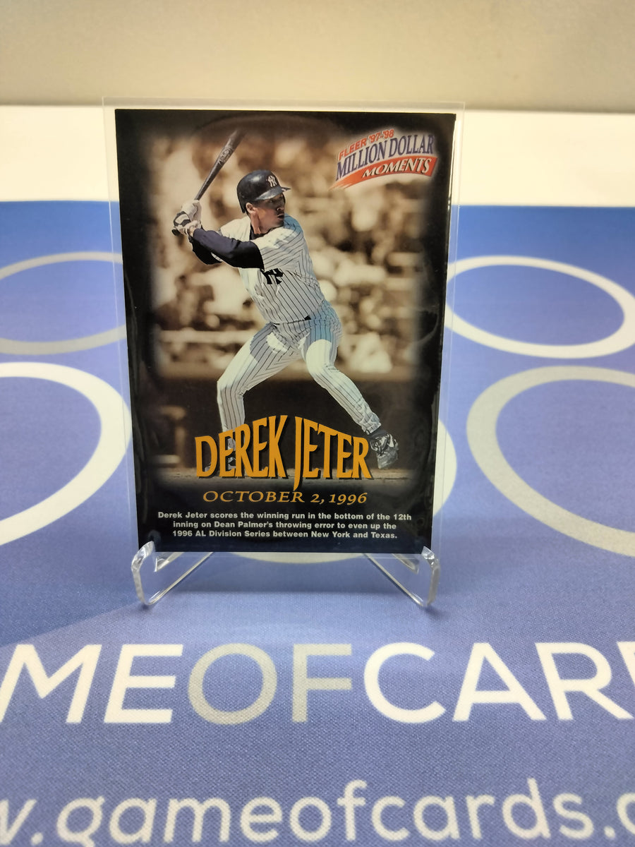 1996 Derek Jeter Fleer Million Dollar Moments #2