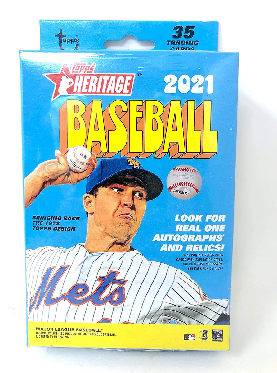 2021 Topps Heritage Hanger Box – Game of Cards