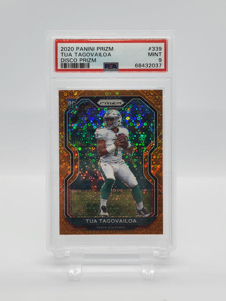 Tua Tagovailoa 2020 Panini Prizm Prizms Orange Disco #339