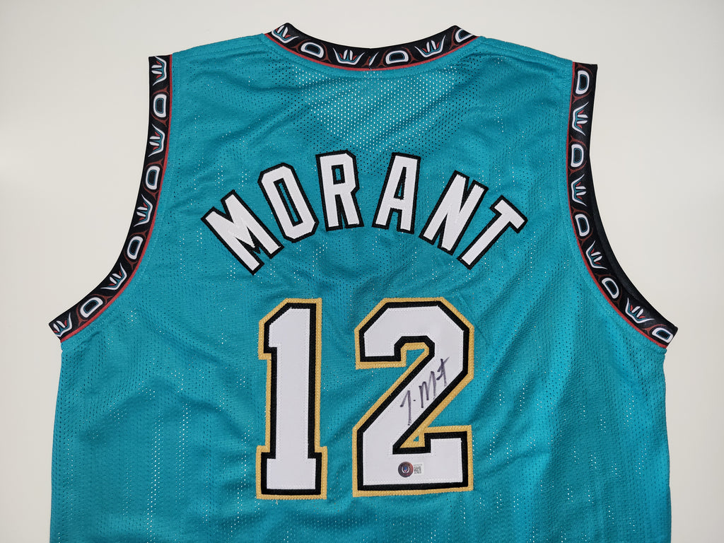 JA MORANT Vancouver Grizzlies Autograph XL Throwback Jersey – Game of Cards