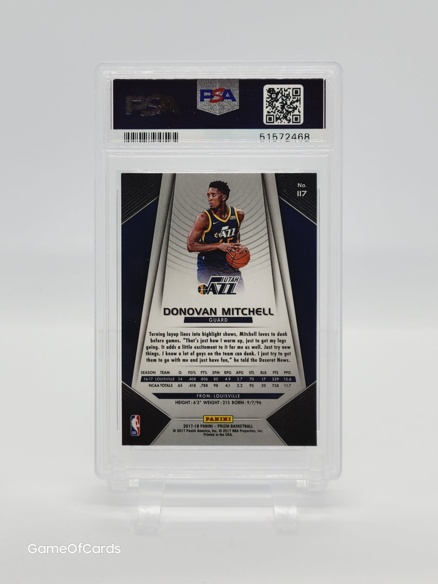 その他 17/18 Prizm Donovan Mitchell RC auto nba PSA 9 - 2017-18