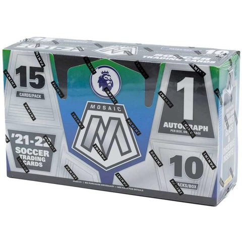 2021-22 Panini Mosaic Premier League Soccer Hobby Box