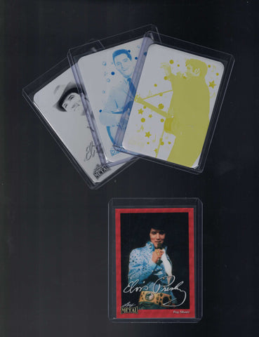 Elvis Presley 1/1 Collection (4 cards)