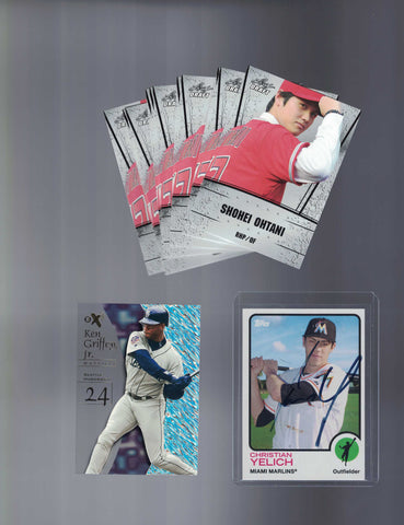 SHOHEI OHTANI 2018 LEAF DRAFT #DS-01 ANGELS (ROOKIE)