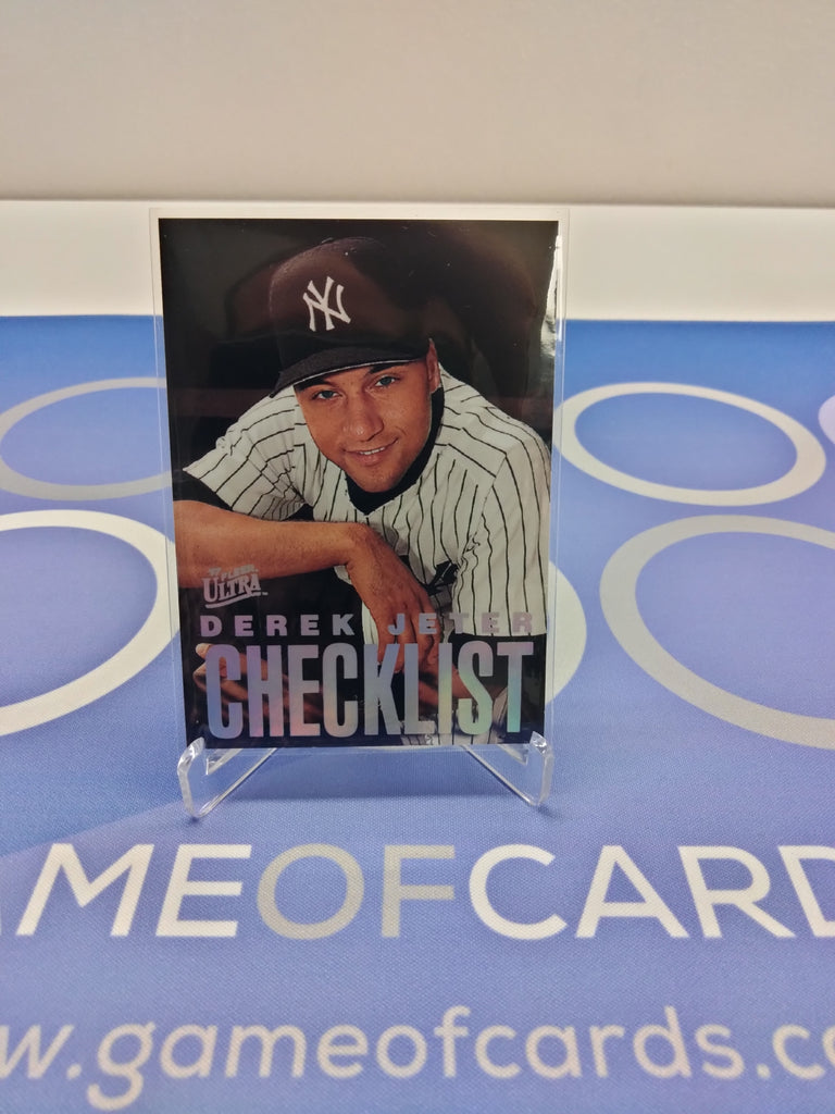 1997 Derek Jeter Fleer Ultra Checklist #9