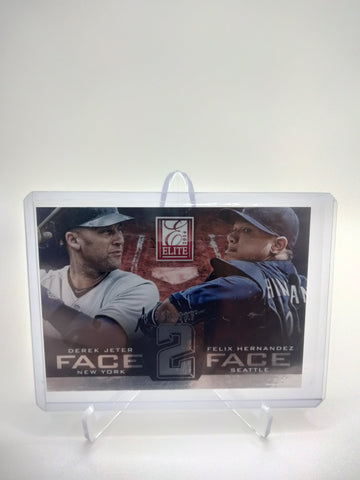 2014 Derek Jeter Felix Hernandez "F2F" 958/999 #5