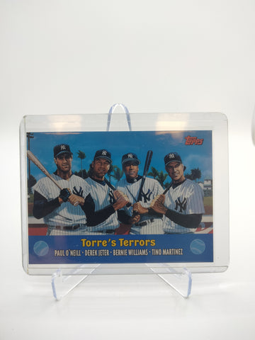 2000 Derek Jeter Topps "Torre's Terrors" #TC3