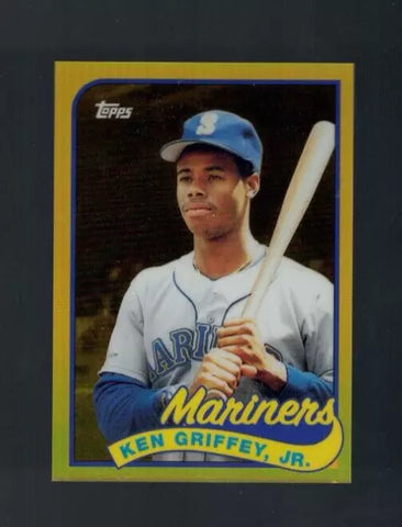 2015 Topps Ken Griffey Jr Gold Refractor 1989 Reprint #41T Mariners (A)