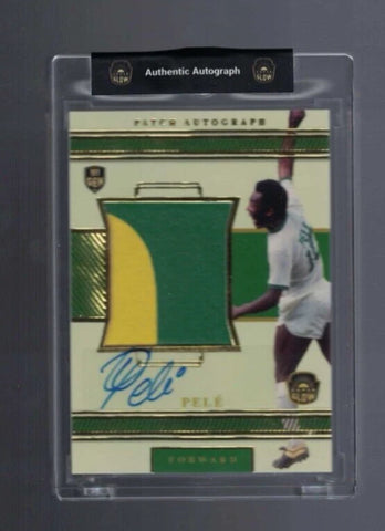 2023 SUPER GLOW PELE AUTO Autograph BRAZIL Jumbo Patch #7/45 !!!