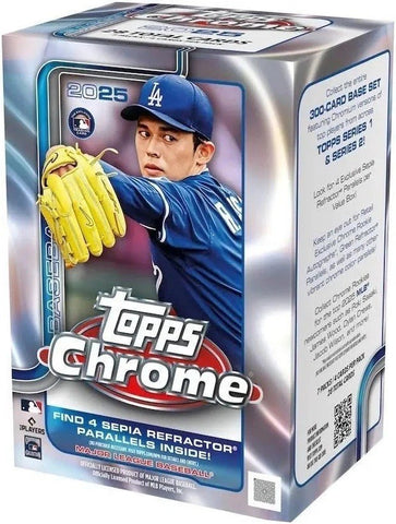 2025 Topps Chrome Baseball Blaster 40 Box Case - Factory Sealed