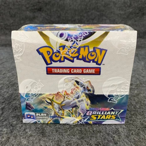 POKEMON Sword & Shield Brilliant Stars Booster Box 36 Packs TCG Game of Cards POKEMON Sword & Shield Brilliant Stars Booster Box 36 Packs TCG Game of Cards