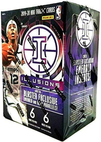 2019-2020 Panini Illusions NBA Basketball Blaster Box